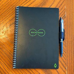 Rocketbook Everlast smart reusable notebook (pen included)